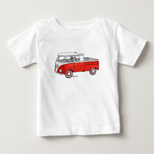 Bébé T-shirt pour bébés avec piquage de piquage en vo