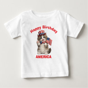 Bébé T-shirt pour enfant avec un chaton Ragamuffin patr