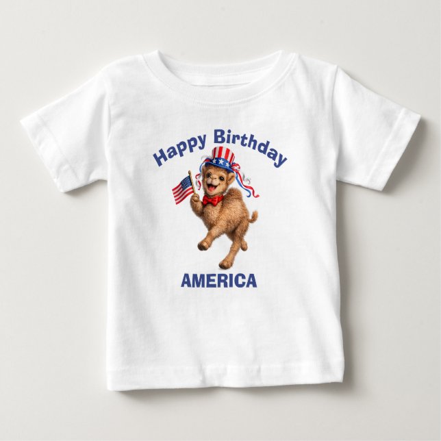 Bébé T-Shirt pour enfant Camel (5 ans) Patriote (Devant)