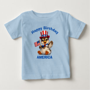 Bébé T-Shirt pour enfant Canard colvert (4g) patriotiqu