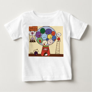 Bébé T-shirt pour enfants avec illustration de ballons 