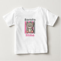 T-shirt pour enfants avec un ours mignon