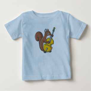 Bébé T-shirt pour enfants de mignon écureuil