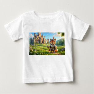 Bébé T-Shirt pour enfants Fox Knight Castle Dessin Anim