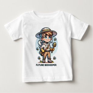 Bébé T-shirt pour enfants futur apiculteur - Dessin ani