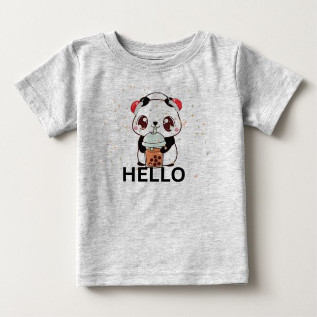 Bébé T-Shirt pour enfants Panda (Devant)