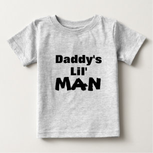 Bébé T-shirt pour garçon de papa - "Le petit homme de p