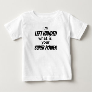 Bébé T-Shirt pour gaucher