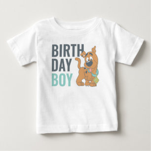 Bébé T-Shirt pour le 1er anniversaire de Scooby-Doo