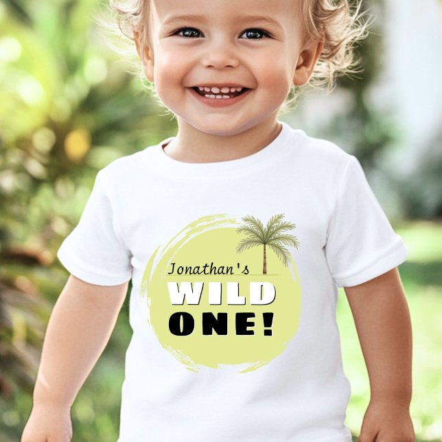 Bébé T-Shirt pour le premier anniversaire de Wild One (Créateur téléchargé)