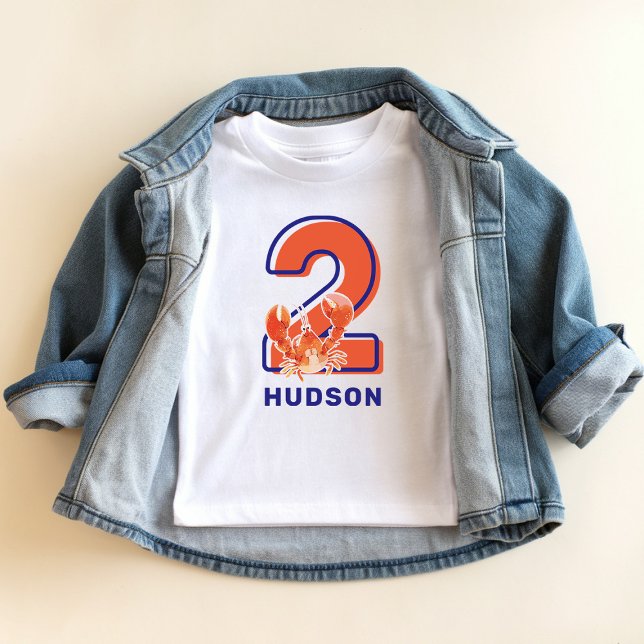 Bébé T-shirt pour les 2 ans d'anniversaire de l'enfant  (Créateur téléchargé)