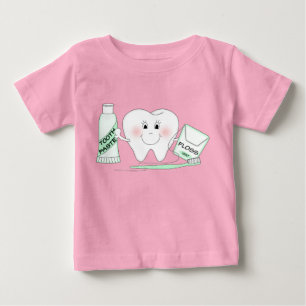 Bébé T-Shirt pour petite dent joyeux