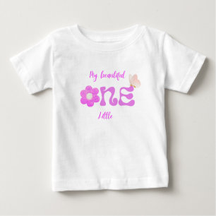 Bébé T-shirt pour petite fille « Ma Belle Petite »