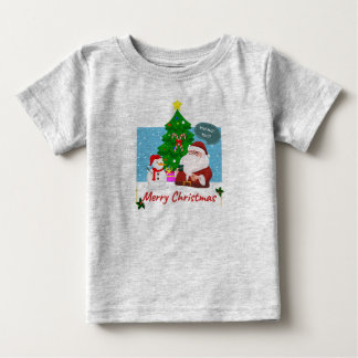 Bébé T-shirt pour tout-petit à thème de Noël