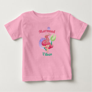 Bébé T-shirt pour tout-petit à vibrations de sirène