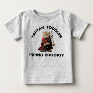 Bébé T-shirt pour tout-petit avec chat Scottish Fold et