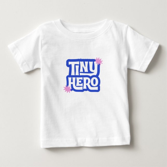Bébé T-shirt pour tout-petit et enfant Tiny Hero (Devant)