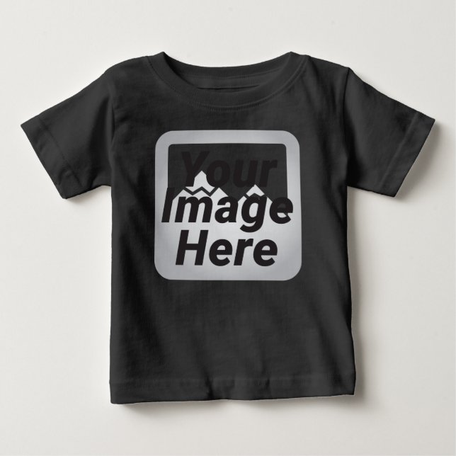 Bébé T-shirt raglan 3/4 pour bébés (Devant)