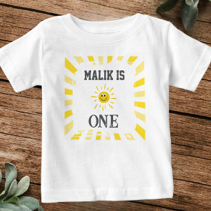 Bébé T-Shirt Sunshine pour enfants 1er anniversaire