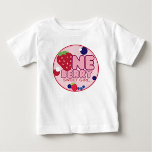 Bébé Un T-shirt pour le premier anniversaire d'une fill