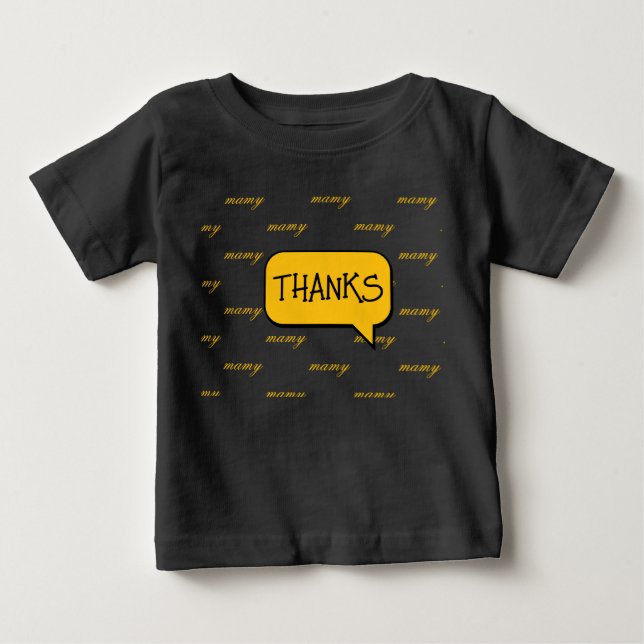 Bébé un t-shirt spéciale pour mon enfant (Devant)