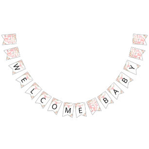 Bébé vêtements fille baby shower Bunting drapeaux