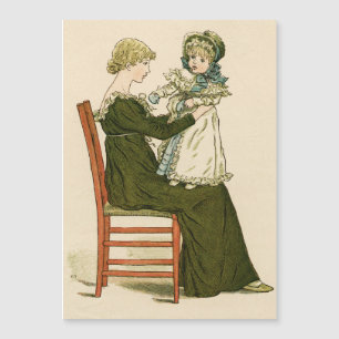 Bébé victorien Greenaway Mère
