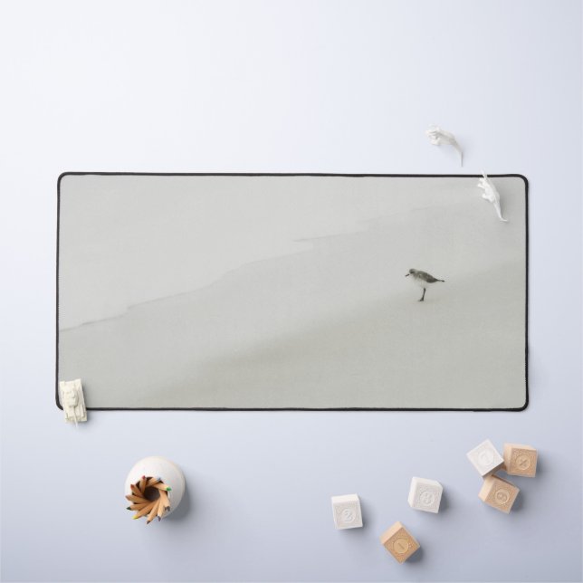 Bécasseau côtier sur la plage (Tableau pour enfants)