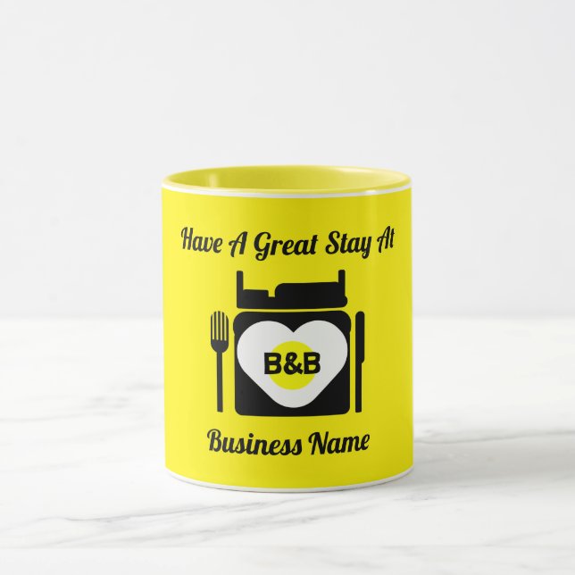 Bed And Breakfast Cadeaux Et Promotion Café Mug (Centre)