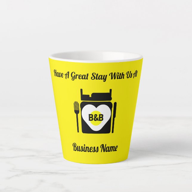 Bed And Breakfast Cadeaux Et Promotion Café Mug (Devant)