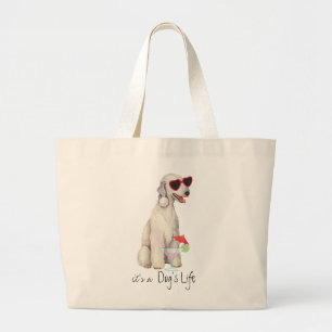 Bedlington Terrier Grand Sac fourre-tout