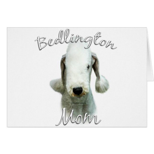 Bedlington Terrier Maman 2 (Devant horizontal)