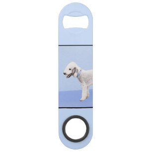 Bedlington Terrier Peinture - Art Chien original