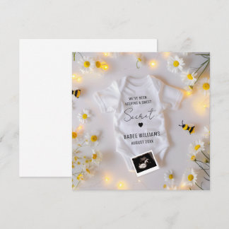 Bee Baby Faire-part médias sociaux