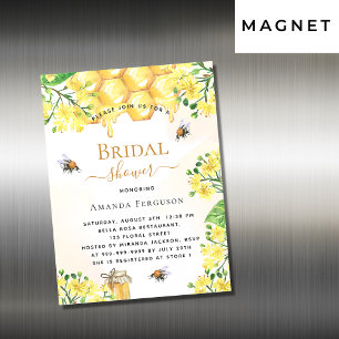 Bee Bridal fleurons jaunes de douche Abee invitati