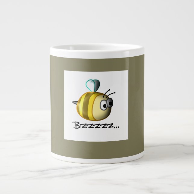 Bee Buzzing Jumbo Mug (Devant)