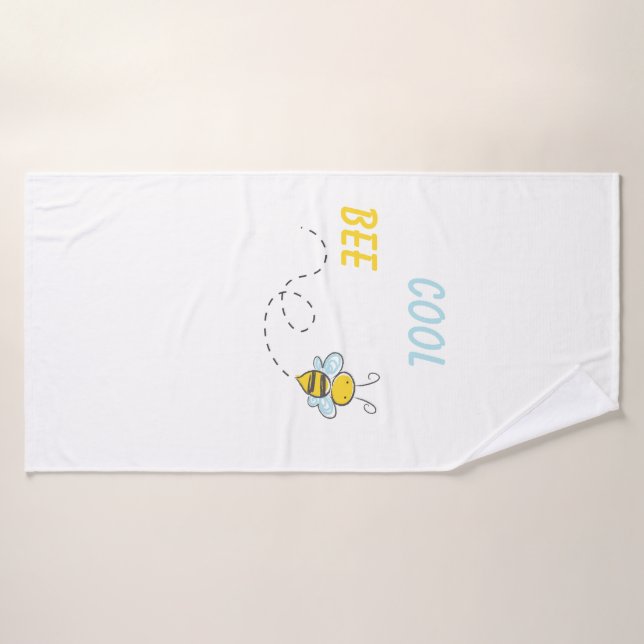 Bee Cool Personnalisé (Serviette de bain)