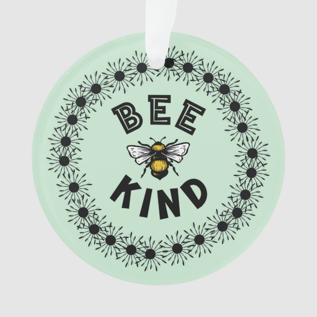 Bee Genre Bumble Bee Kindness Design Floral (devant)