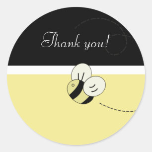 BEE HAPPY Bumble Bee Favoriser Stickers