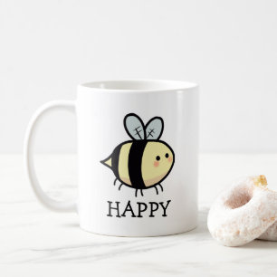 Bee Happy Coffee Mug