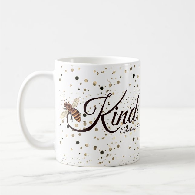 Bee kind coffee mug (Gauche)