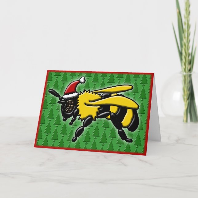 Bee Merry, carte de voeux (Devant)