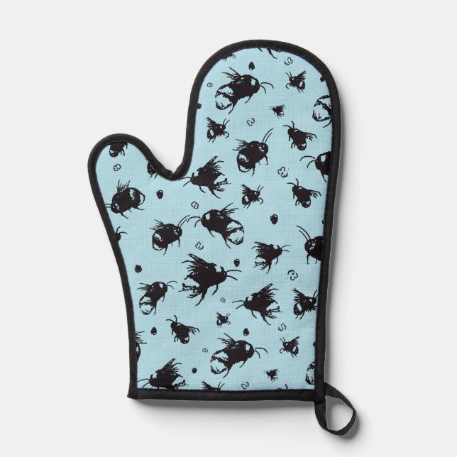 Bee Oven Mitt | Cadeau d'anniversaire mignon pour  (Recto)