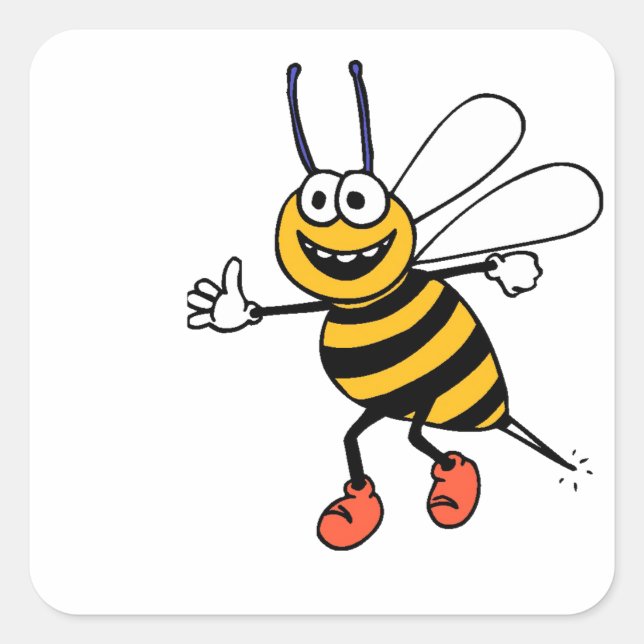 Bee Sticker (Devant)