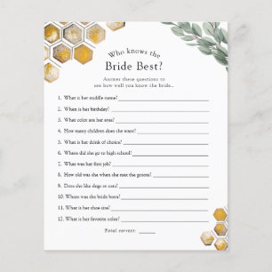 Bee Who Knoth the Bride Best Fête des mariées Game