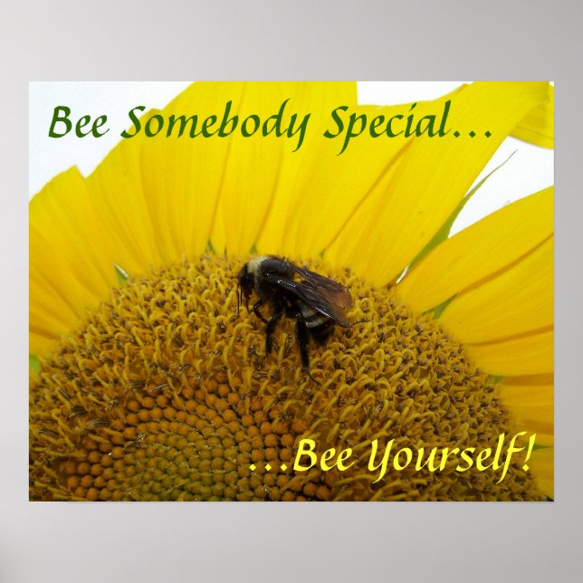 Bee Yourself Poster (Devant)