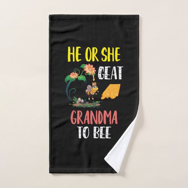 Beekeeper Art Grand Grand Grand-Mère À Être 2 (Serviette à main)