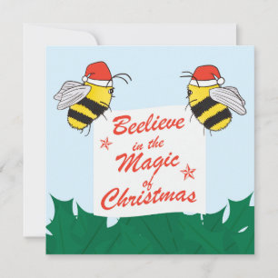 Beelieve In The Magic Of Christmas - Carte