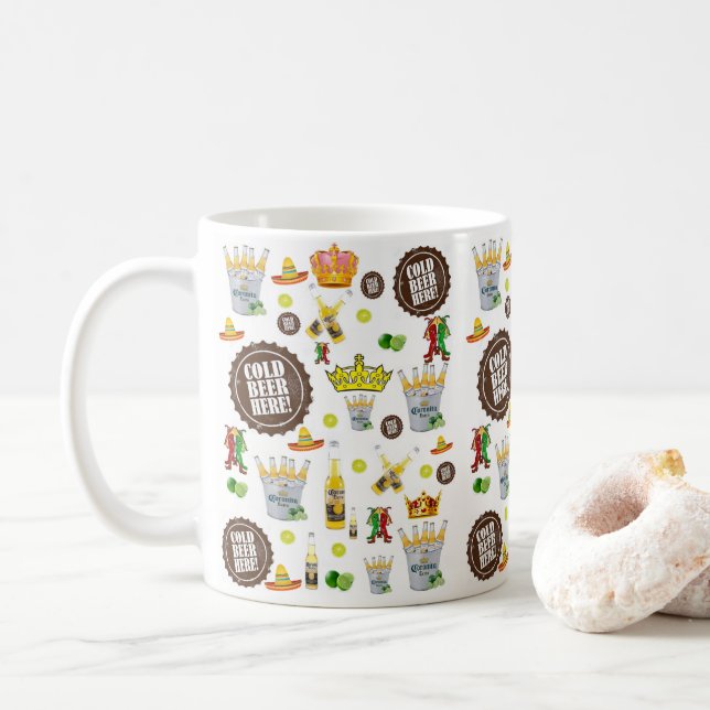 Beer Mug (Avec donut)