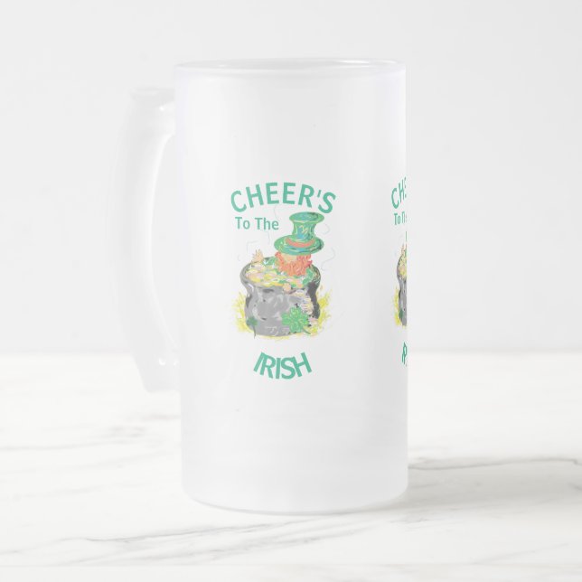 Beer Mug : Irish Cheer's (Devant gauche)